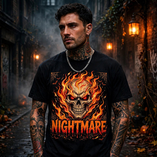 Nightmare Halloween T-Shirt mockup
