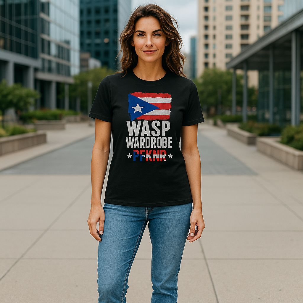 PFKNR Puerto Rico Flag Tee [Exclusive Wasp Wardrobe Desing]