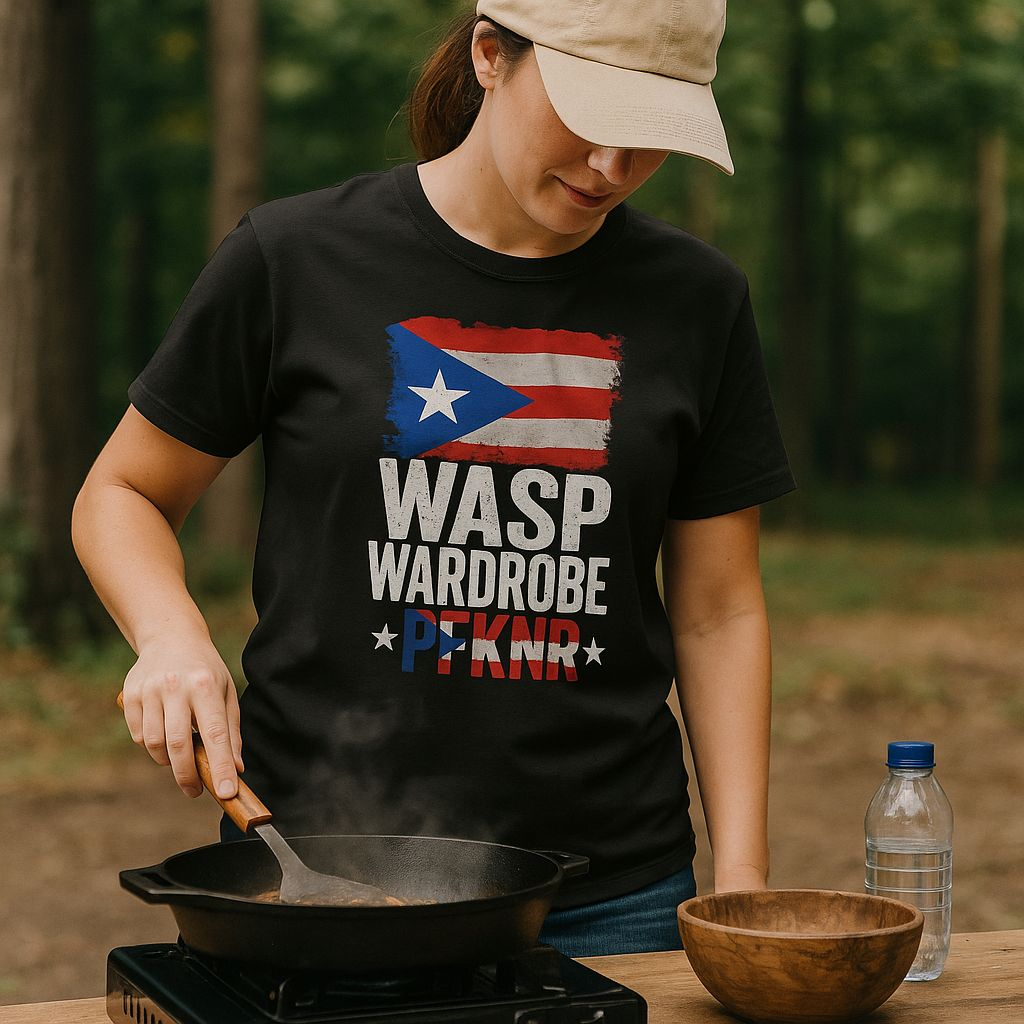 PFKNR Puerto Rico Flag Tee [Exclusive Wasp Wardrobe Desing]
