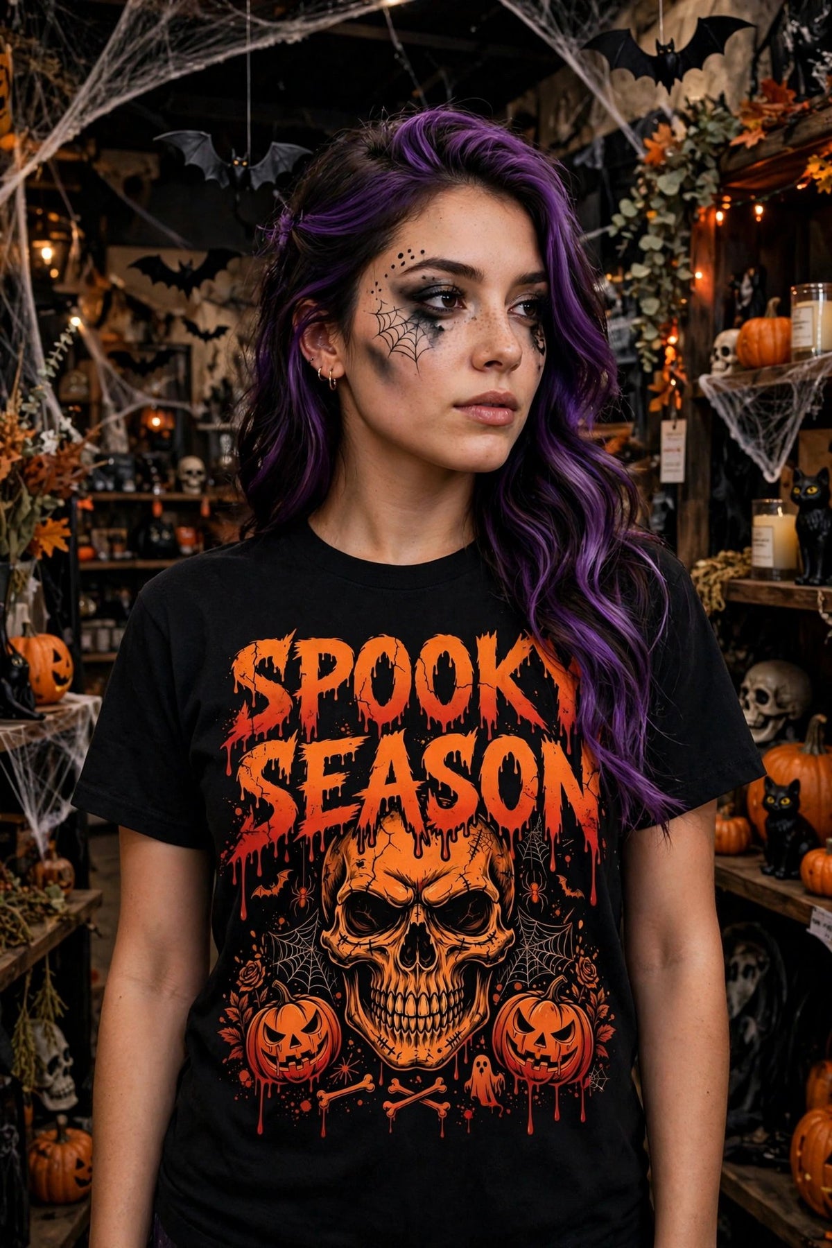 Spooky Season Halloween T-Shirt mockup