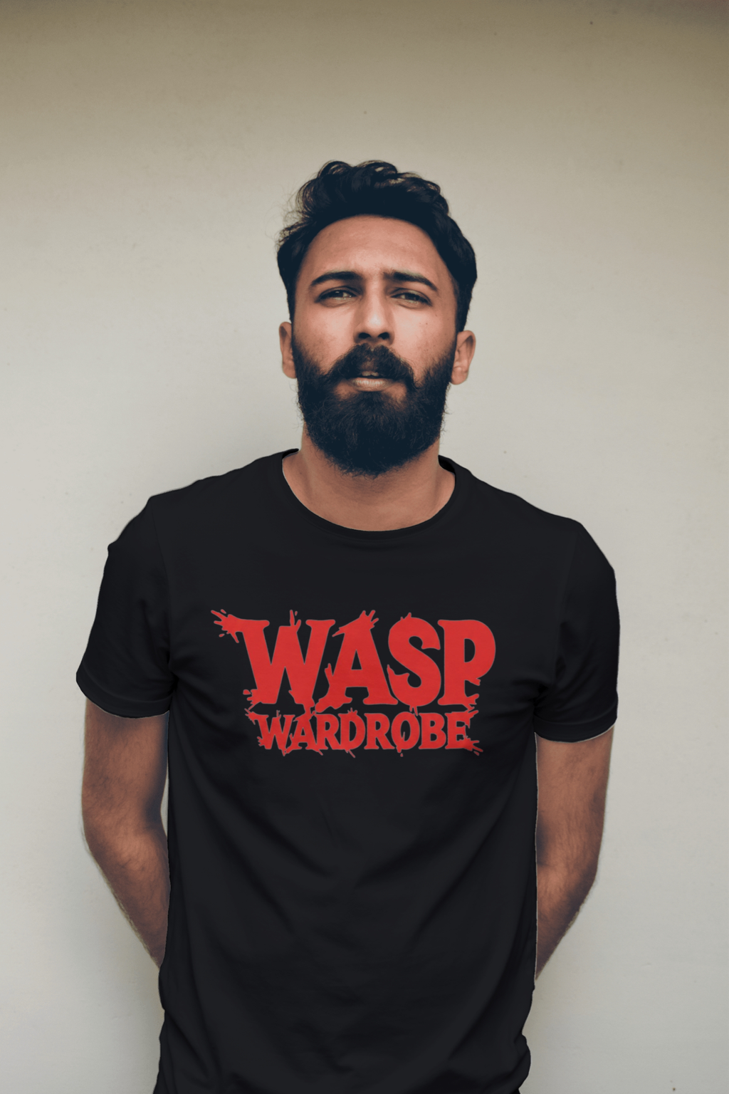 Wasp Wardrobe Tee [Red lettering]