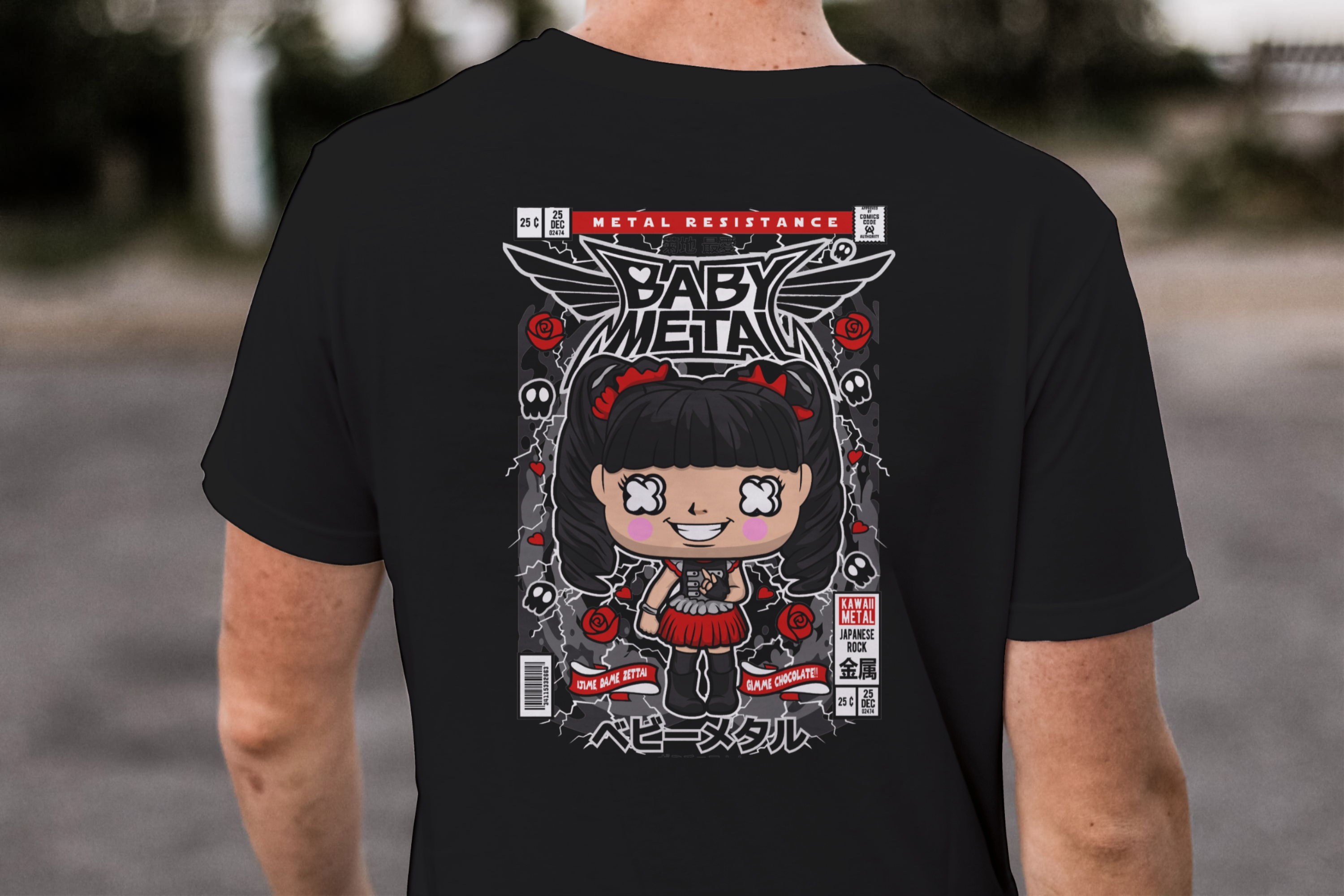 Metal Resistance Kawaii Funko Edition Graphic Tee