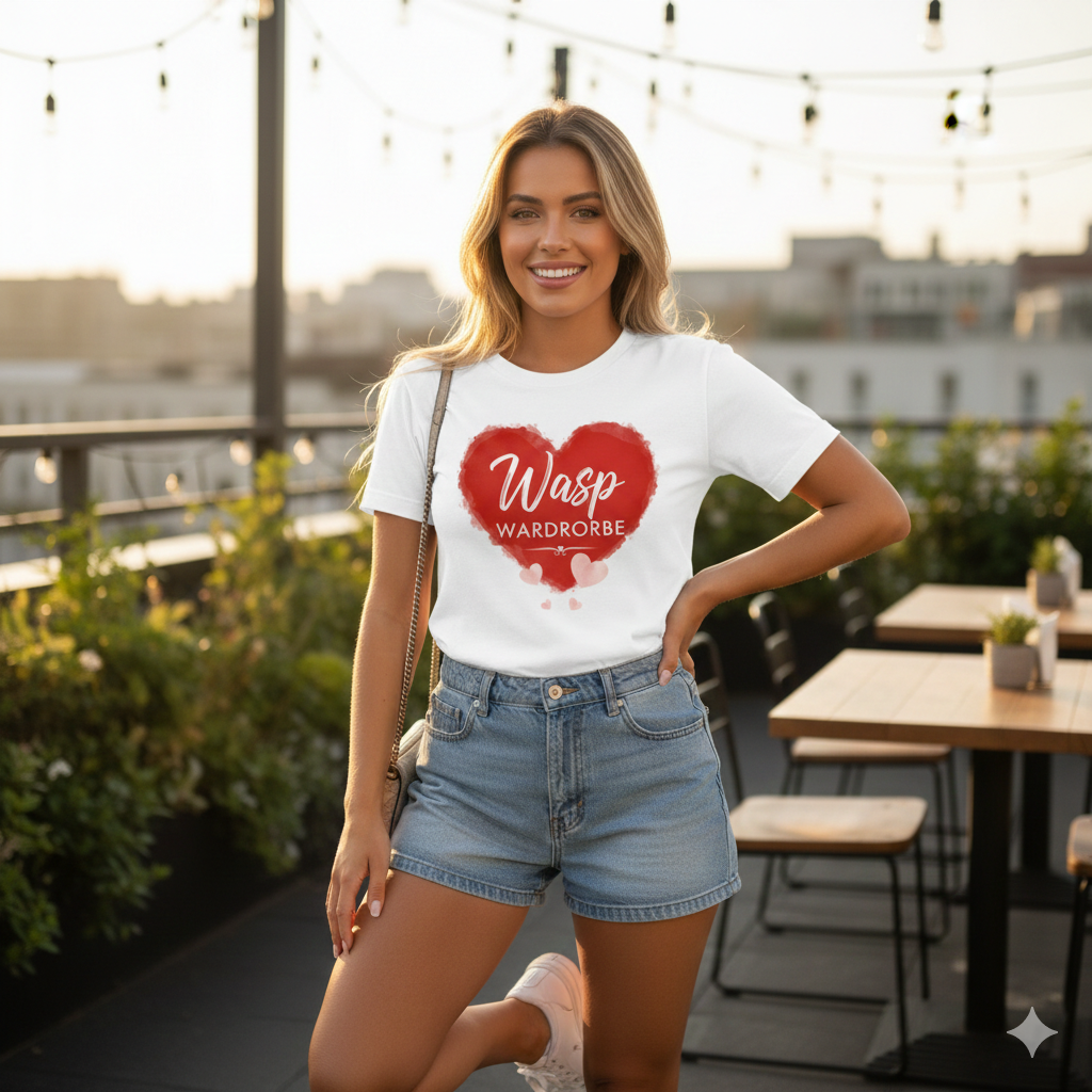 Wasp Wardrobe Heart Tee ♥️