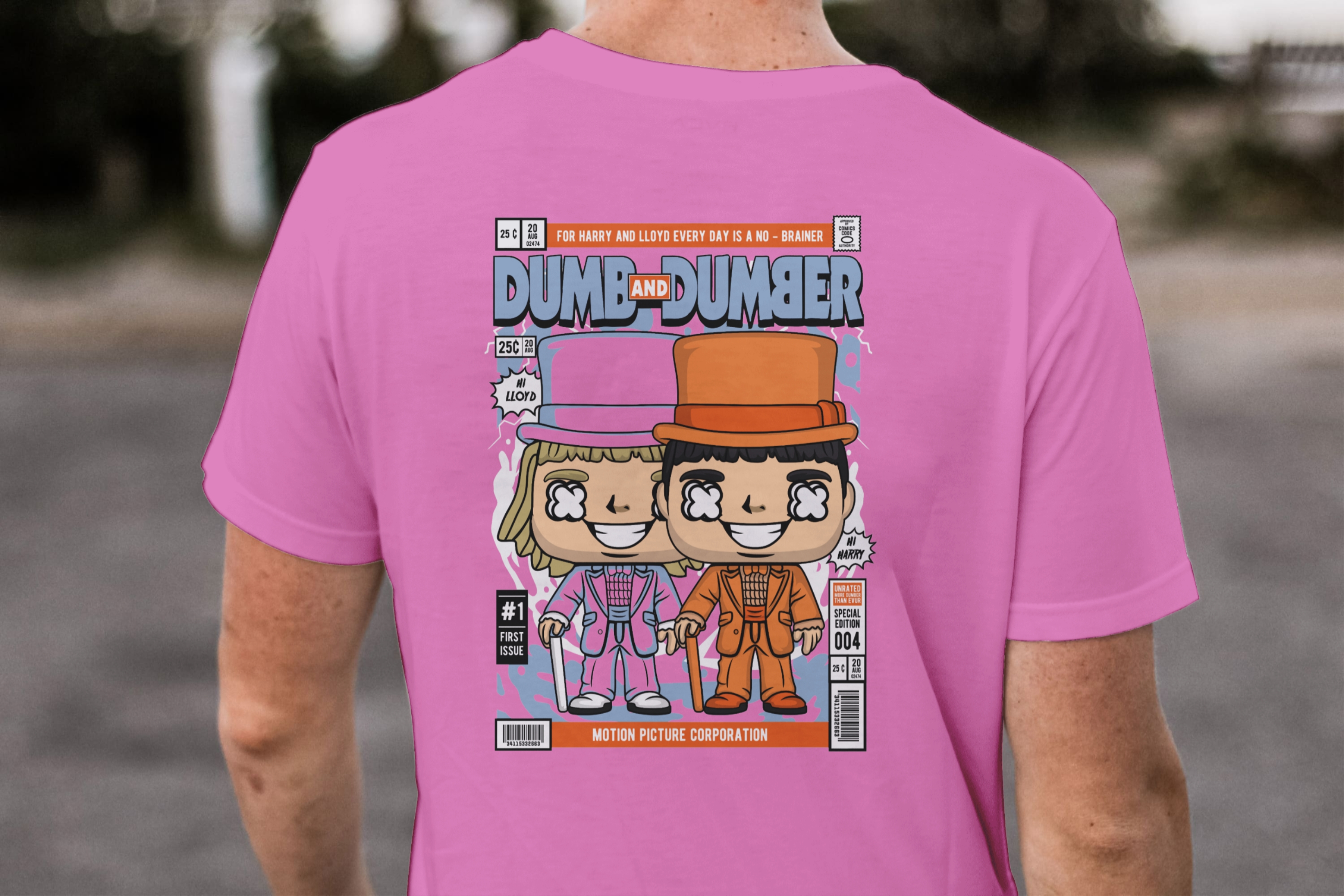 Funko Dumb and Dumber" Retro Tuxedo Comic Tee