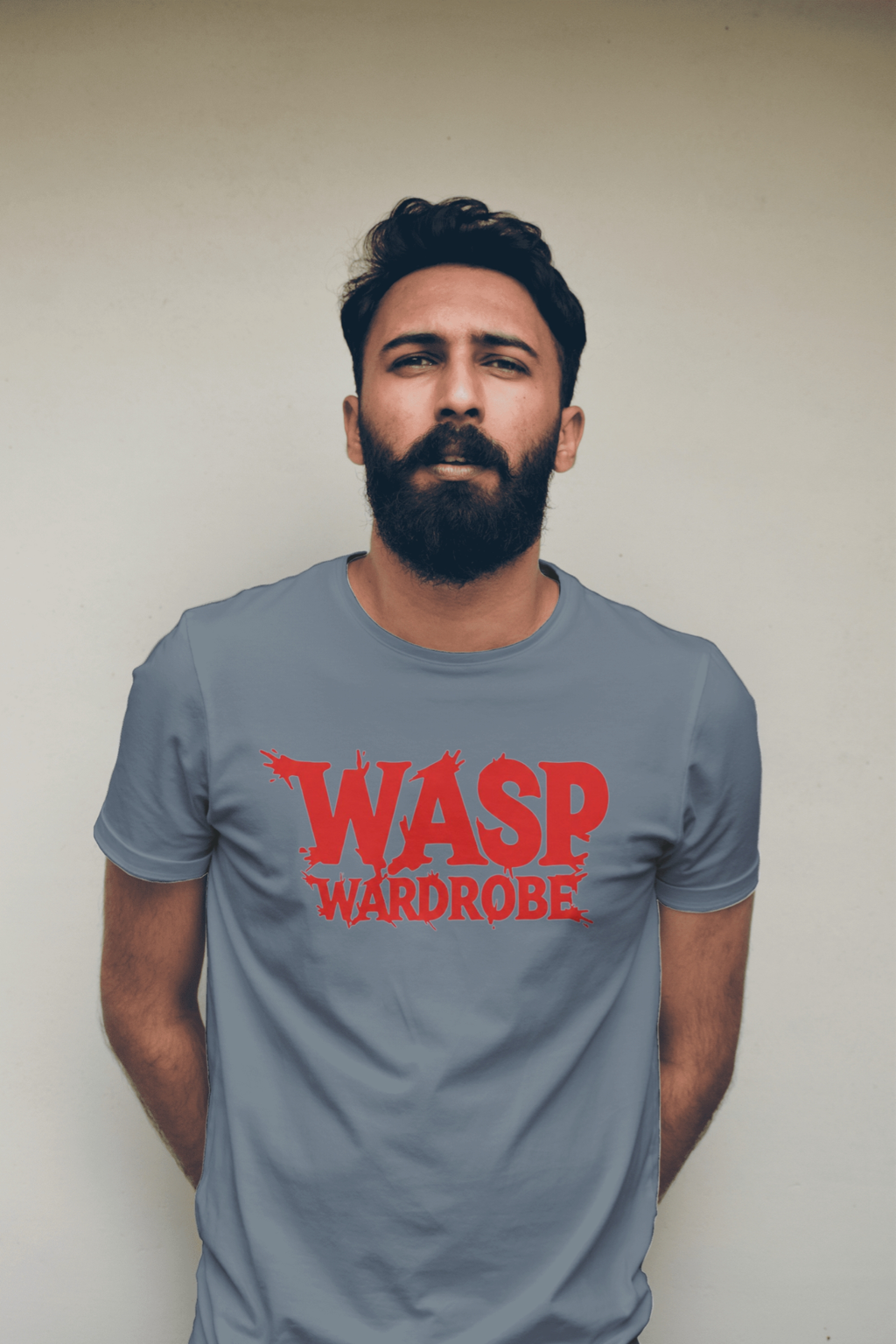 Wasp Wardrobe Tee [Red lettering]