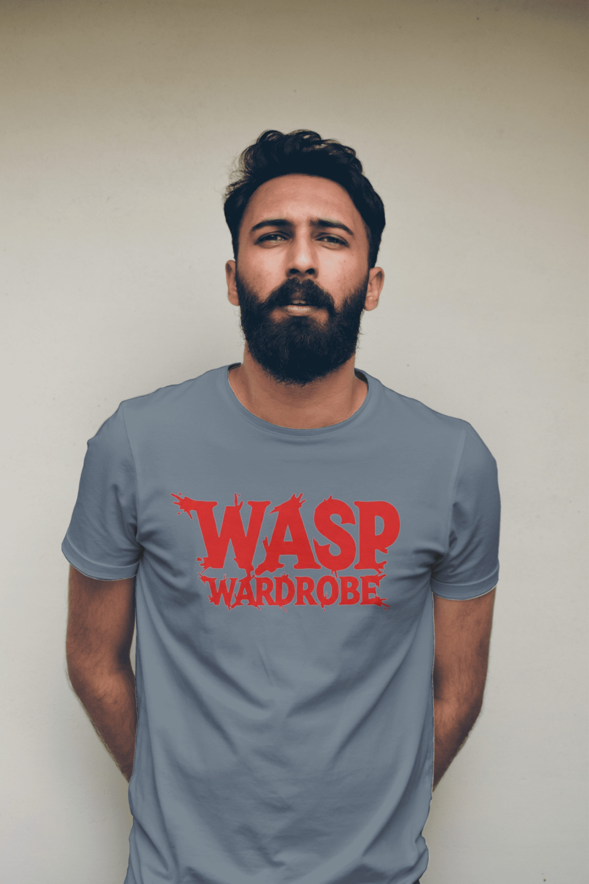 Wasp Wardrobe Tee [Red lettering]