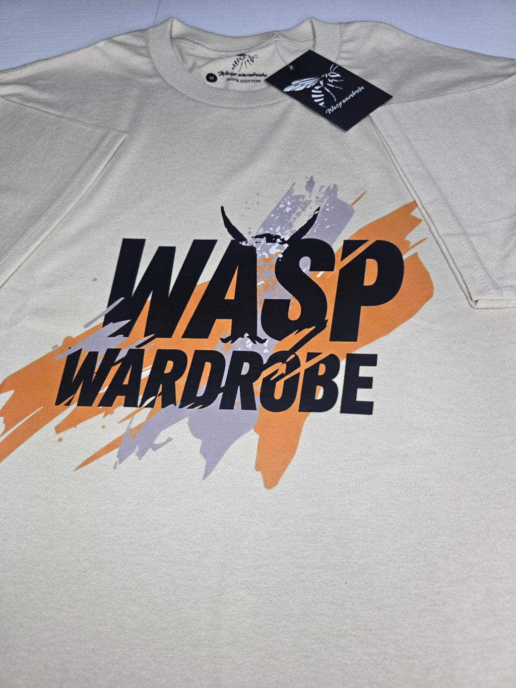 -Wasp Wardrobe Exclusive Beige Unisex T-Shirt