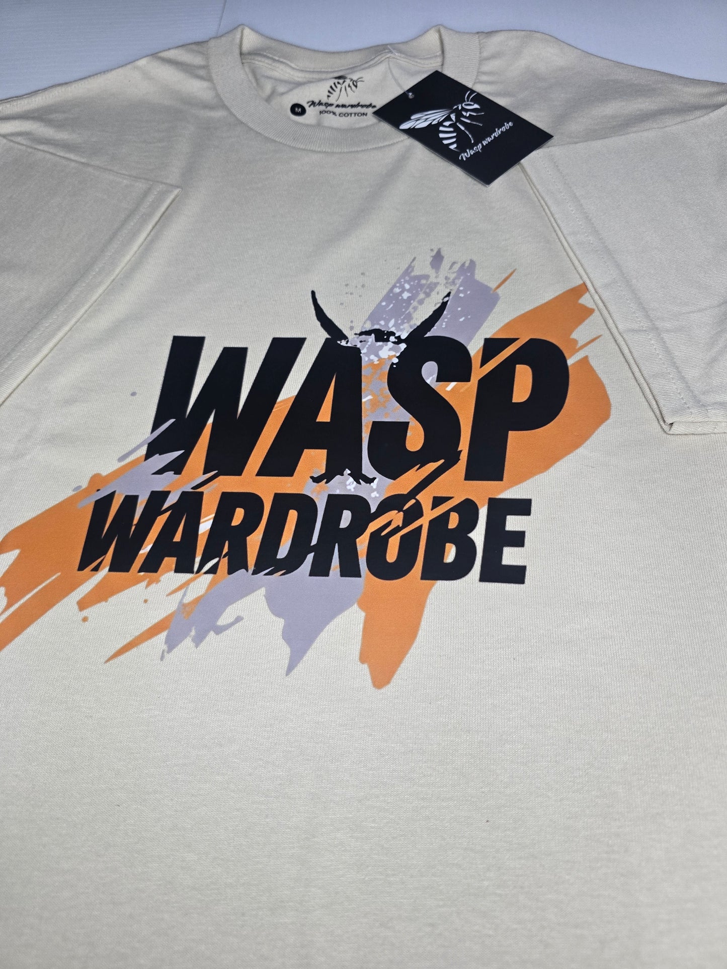 -Wasp Wardrobe Exclusive Beige Unisex T-Shirt