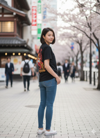 Tanjiro Kamado "Fire & Blade" Anime Tee
