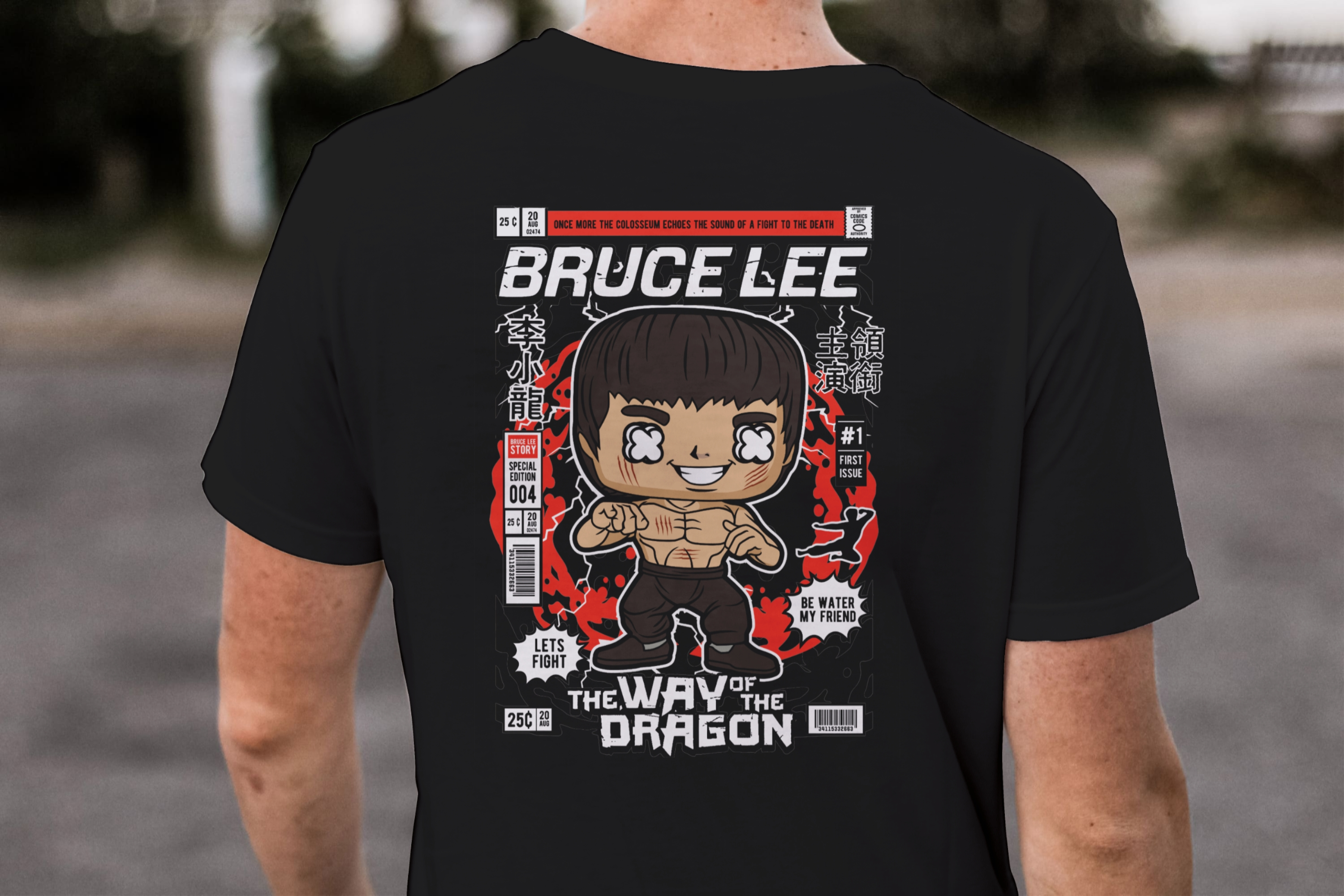 Bruce Lee "Way of the Dragon" Comic Edition Tee