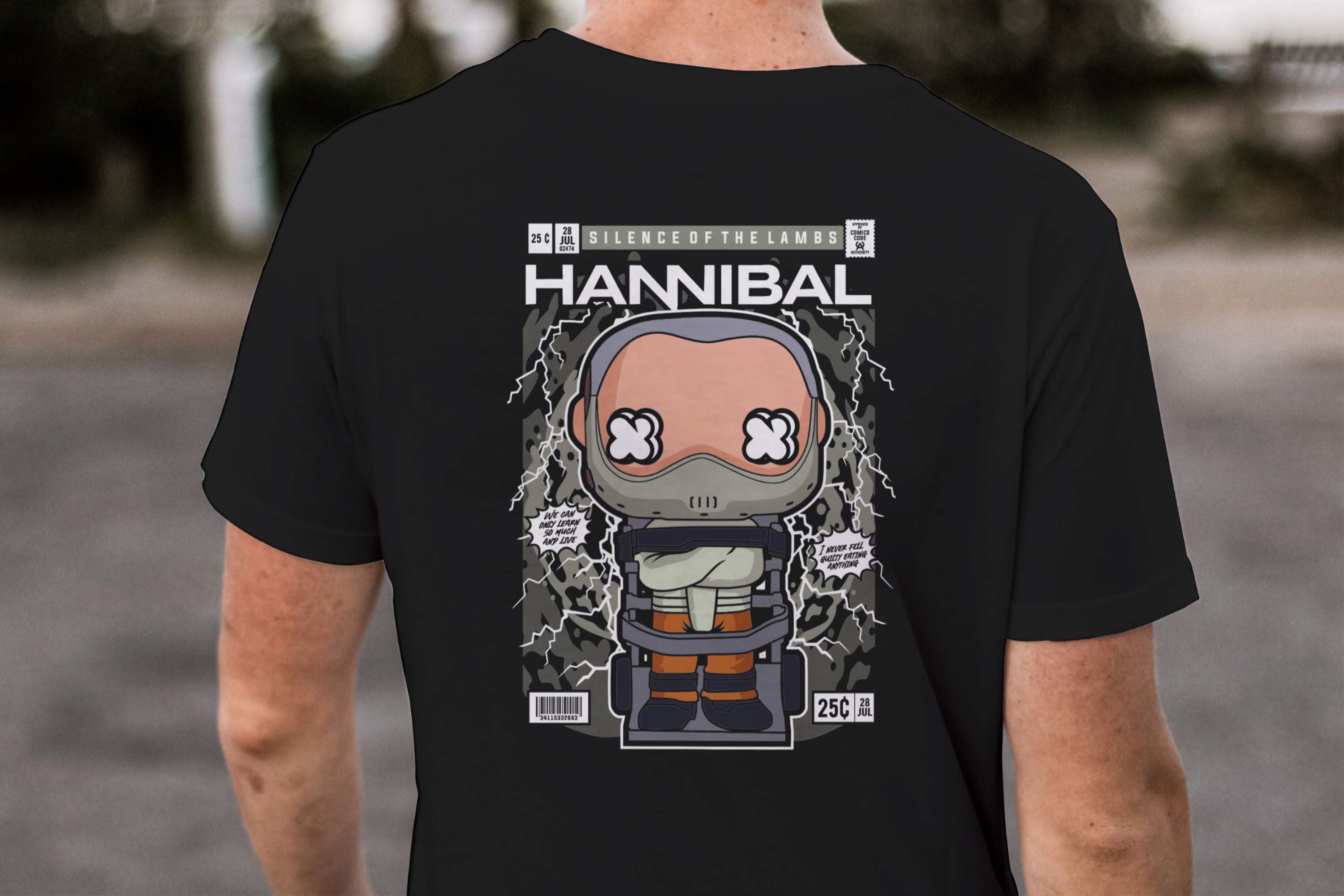 The Cannibal Collection: Hannibal "Silence of the Lambs" Comic Tee