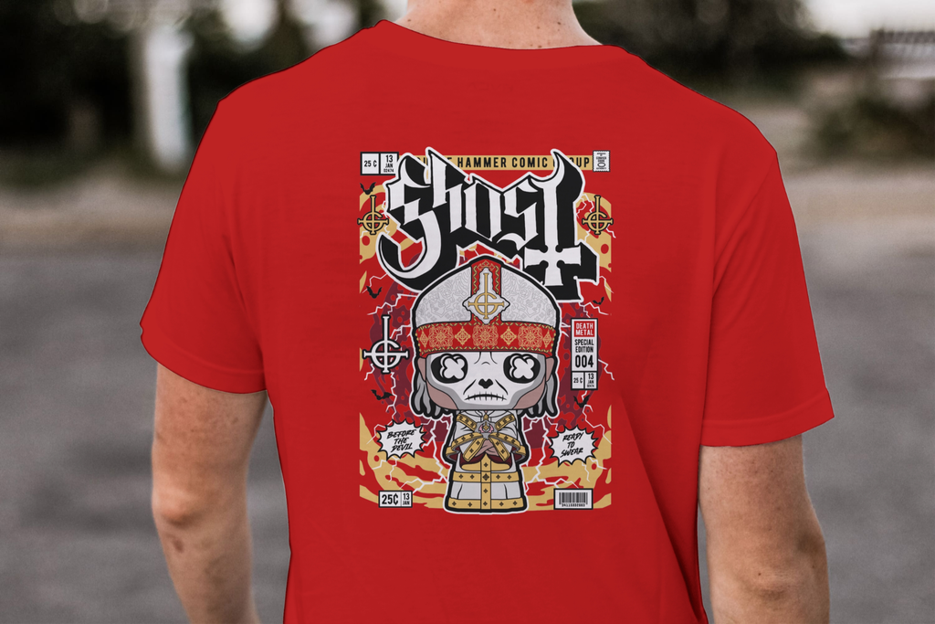 Ghost "Papa Emeritus" Comic Edition Tee