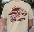 Vintage 60s High Octane Gas Station