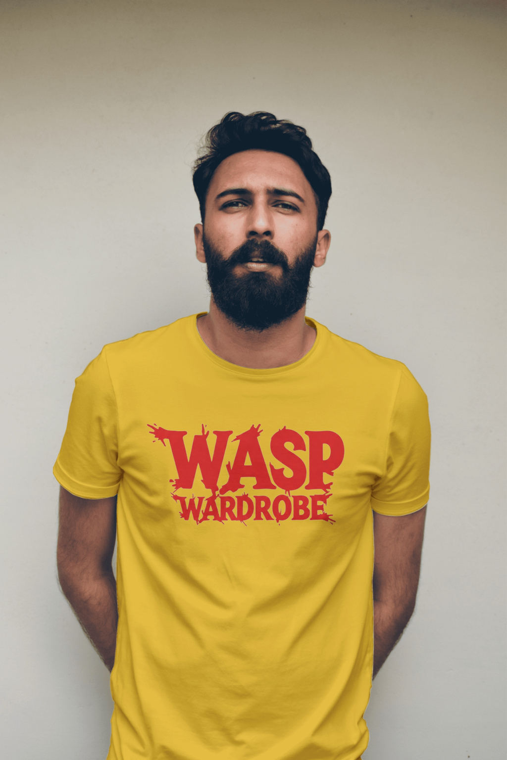 Wasp Wardrobe Tee [Red lettering]