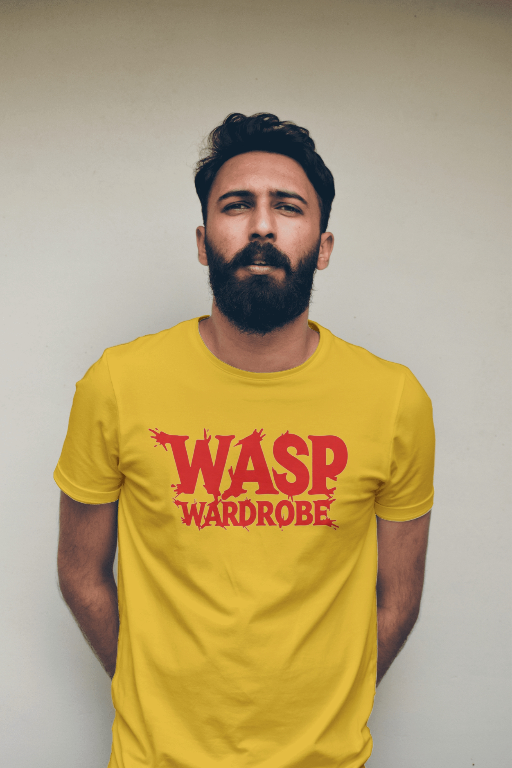 Wasp Wardrobe Tee [Red lettering]