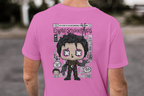Edward Scissorhands Noir Comic Cover Graphic