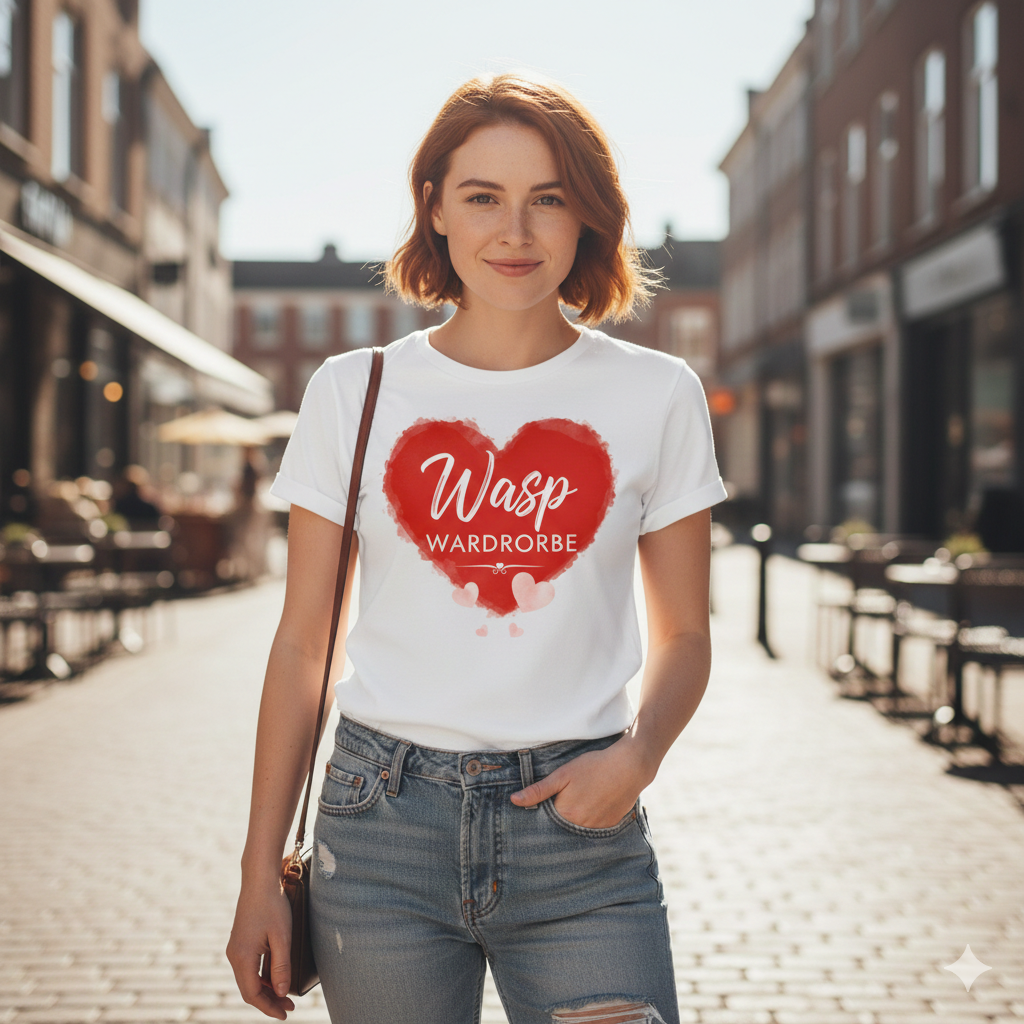 Wasp Wardrobe Heart Tee ♥️