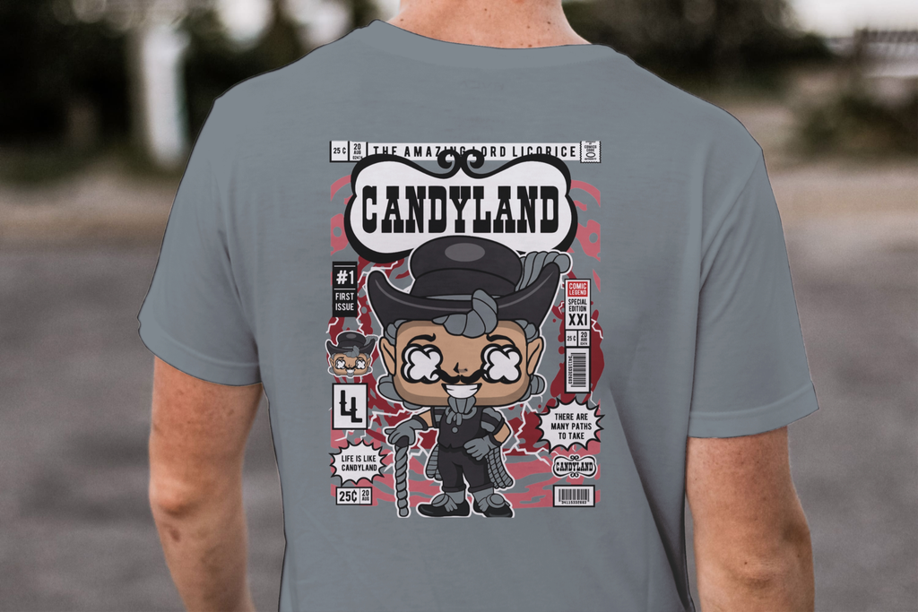The Amazing Lord Licorice | First Issue Comic Tee