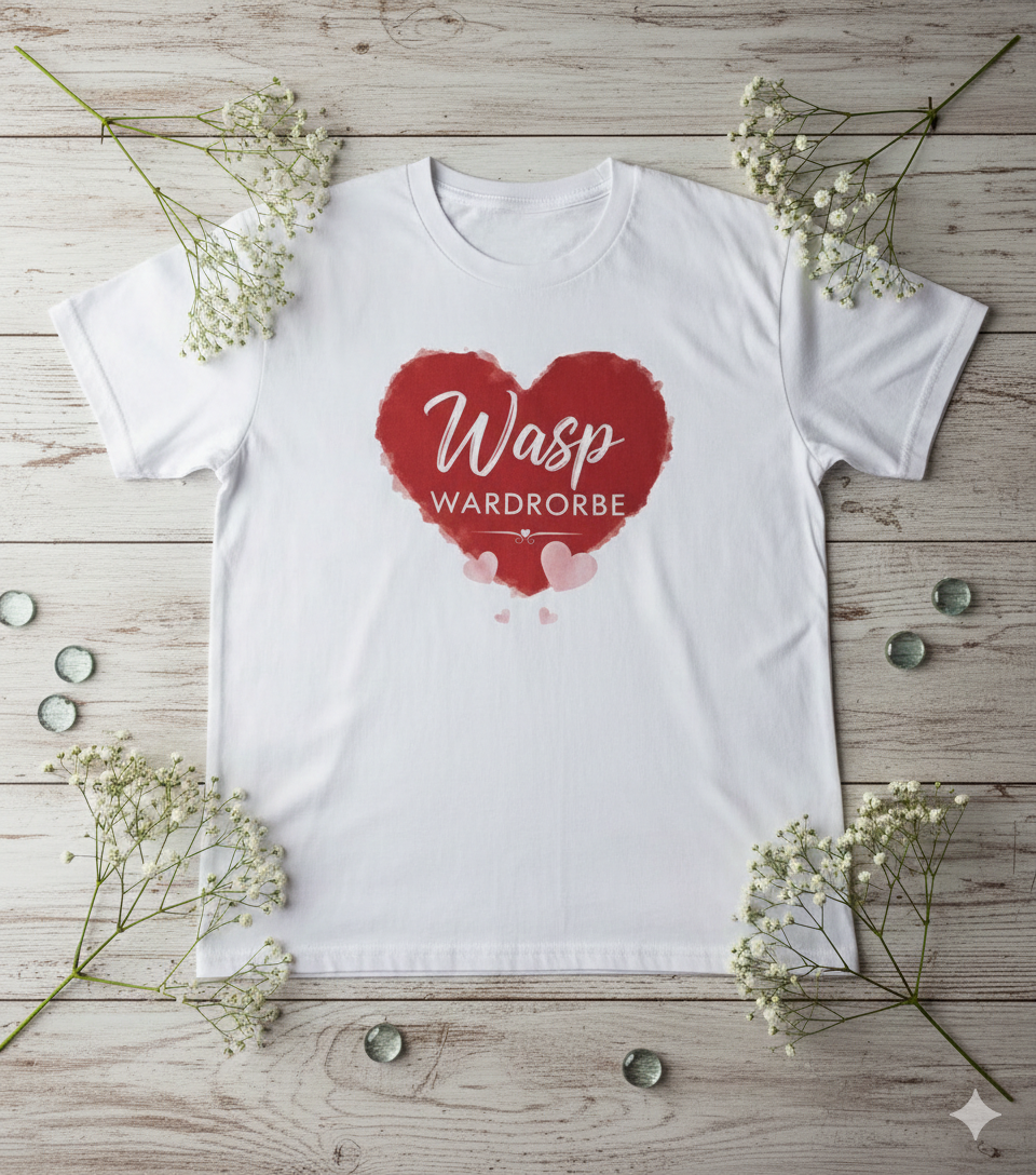 Wasp Wardrobe Heart Tee ♥️