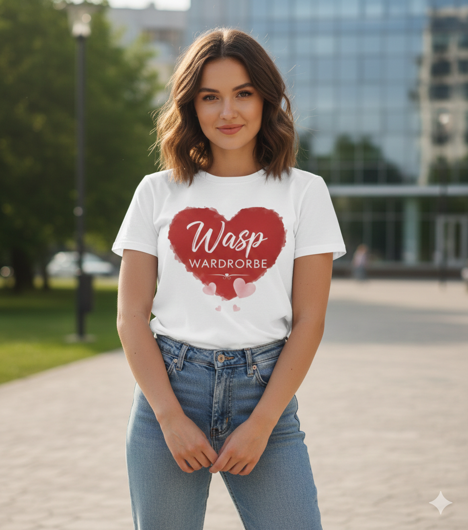 Wasp Wardrobe Heart Tee ♥️