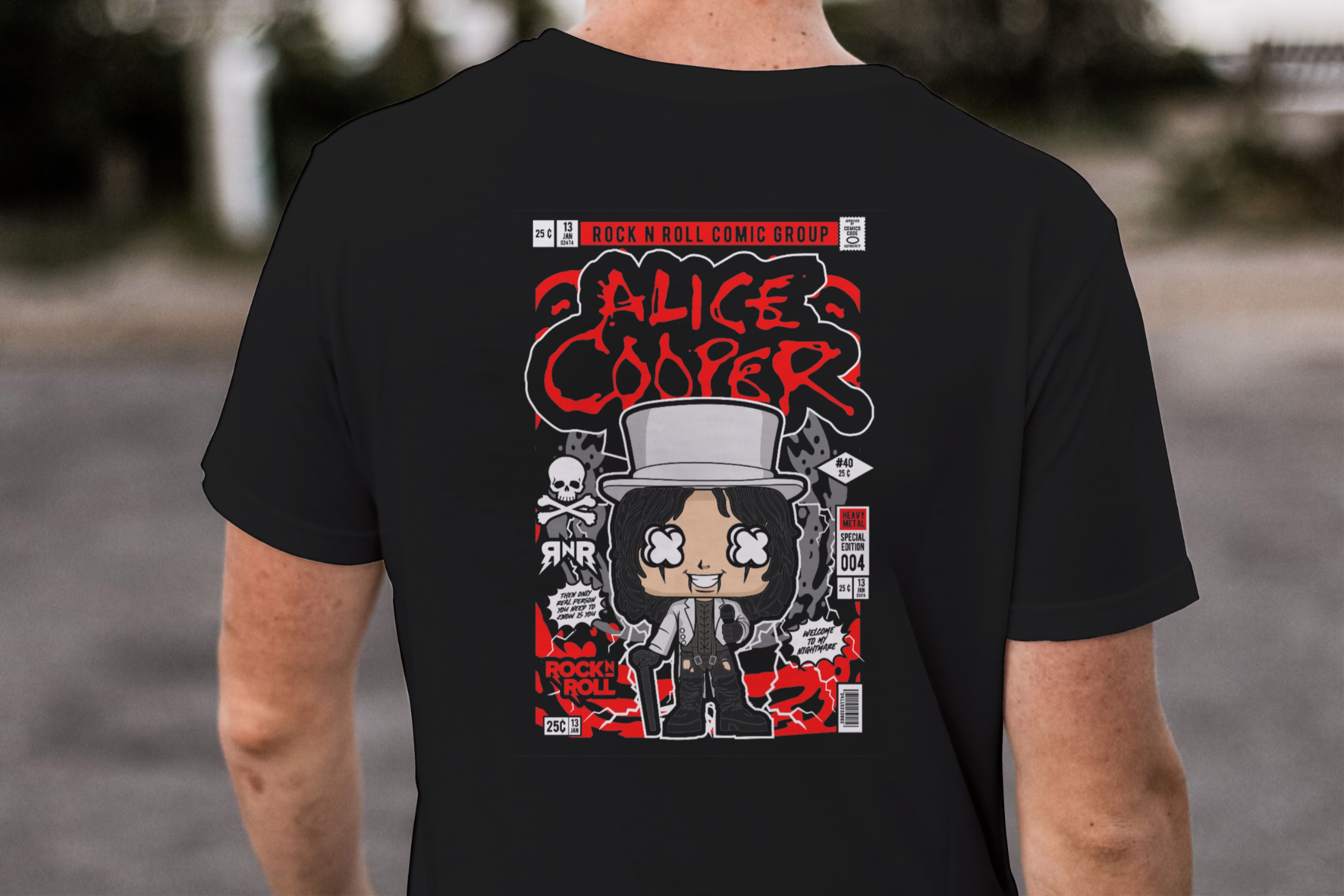 The Nightmare Collection: Alice Cooper "Welcome to My Nightmare" Tee