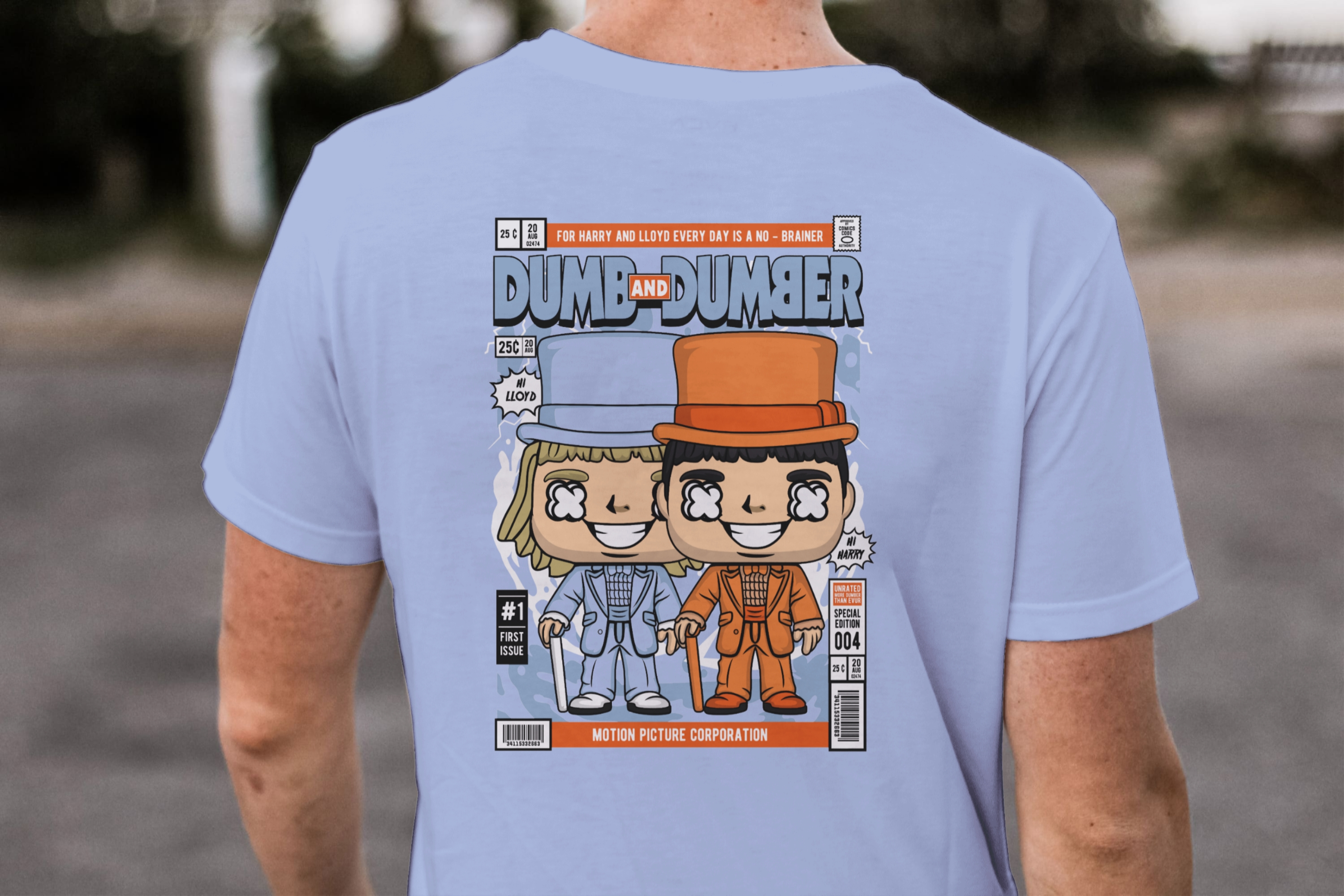 Funko Dumb and Dumber" Retro Tuxedo Comic Tee