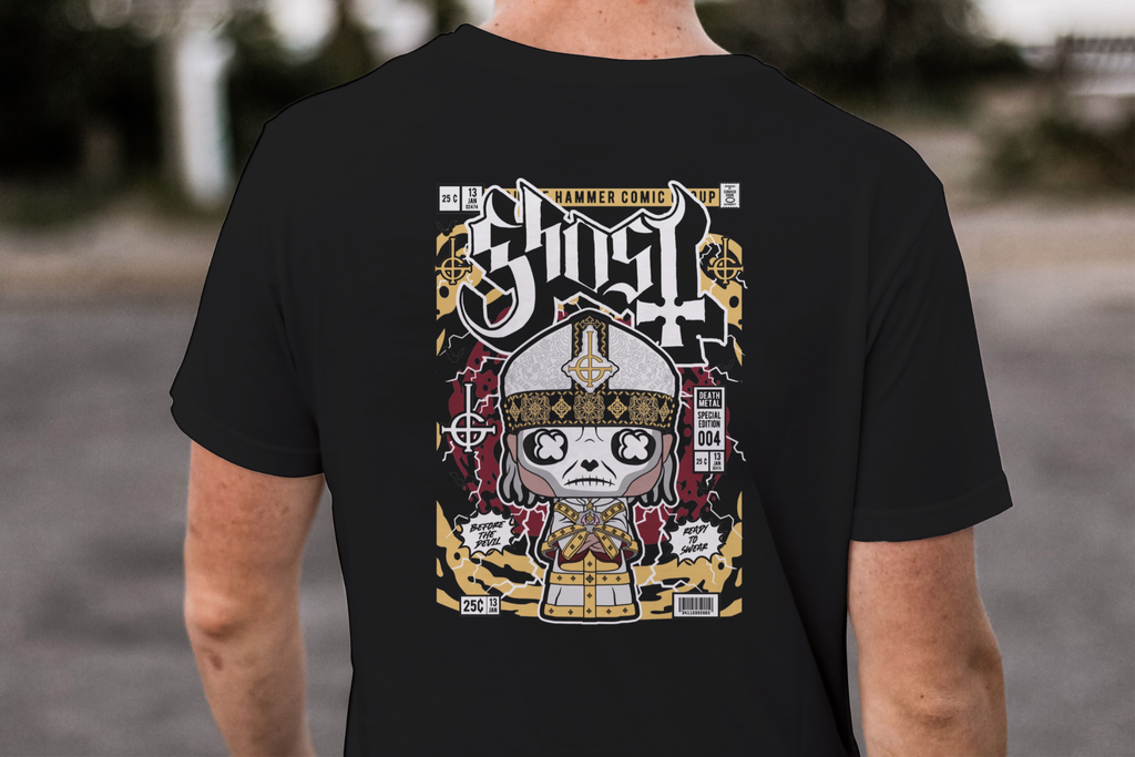 Ghost "Papa Emeritus" Comic Edition Tee