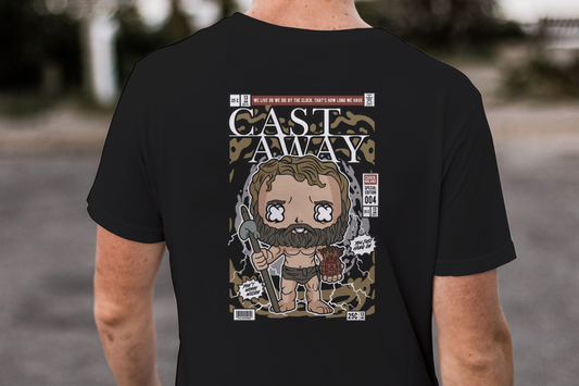 Don't Worry Wilson Funko" Survival Comic Tee