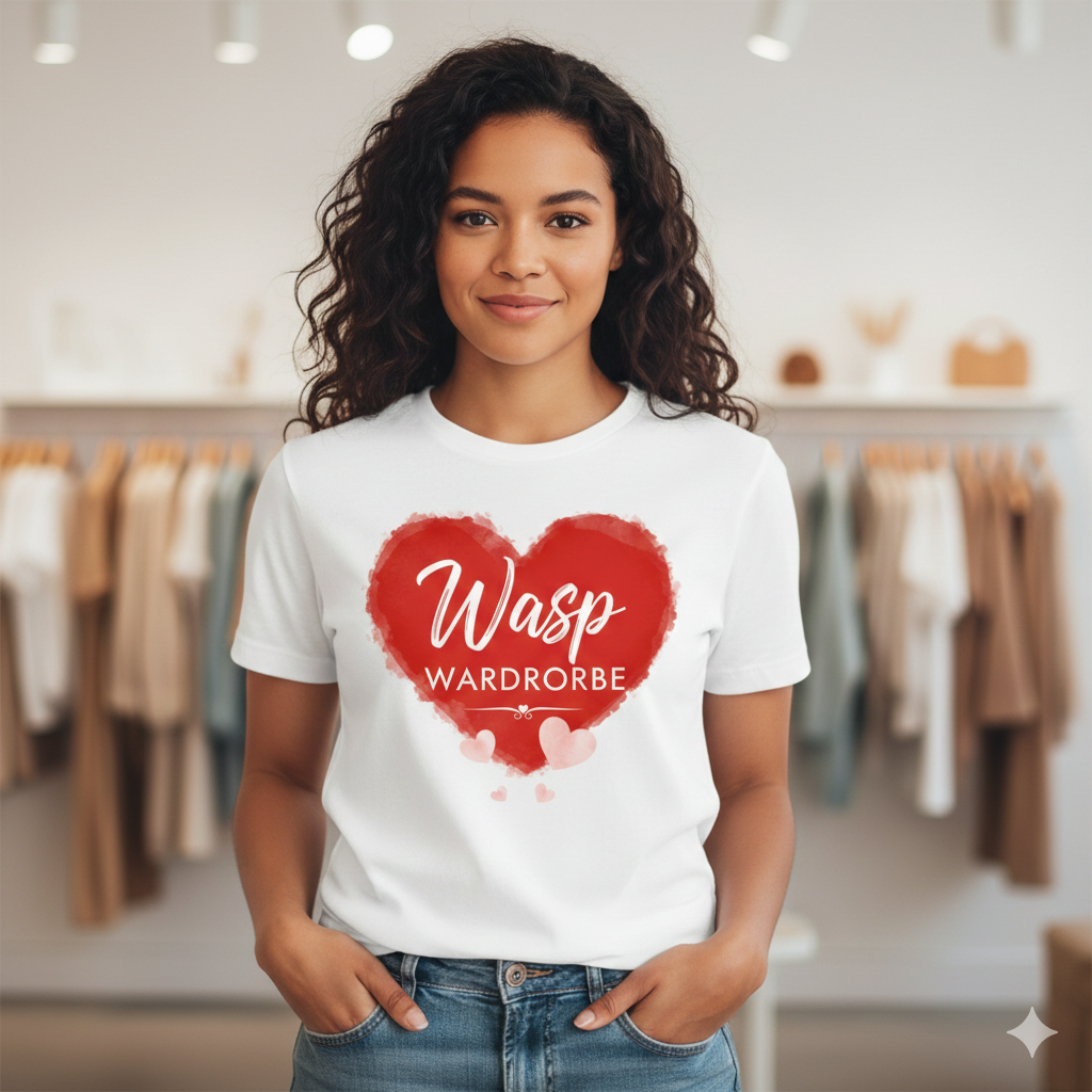Wasp Wardrobe Heart Tee ♥️